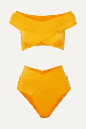 OYE Swimwear | Lucette wrap-effect bikini | NET-A-PORTER.COM