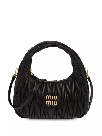 Miu Miu Miu Wander Matelassé Mini Bag - Farfetch
