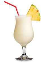 woman in pina colada in her hand - Google Search