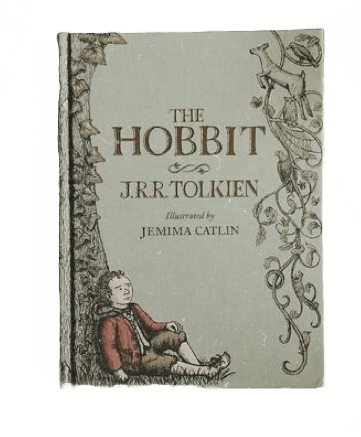 the hobbit Tolkien book cover png