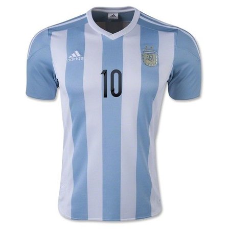 Pinterest Argentina 2015 MESSI Home Soccer Jersey