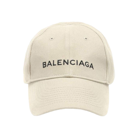 Cream Balenciaga Hat