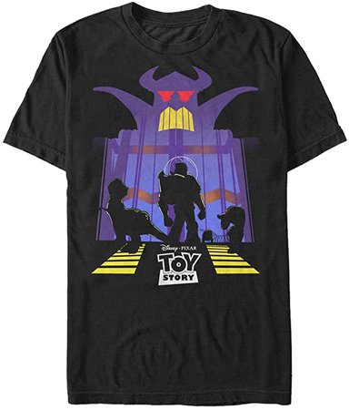 Amazon.com: Men's Toy Story Beware Emperor Zurg T-Shirt - Black - Large: Clothing
