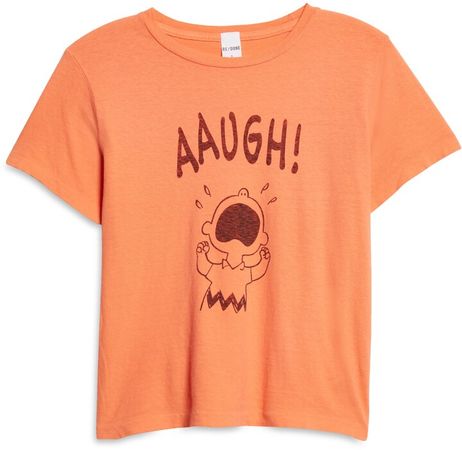 x Peanuts AAUGH Classic Graphic Tee