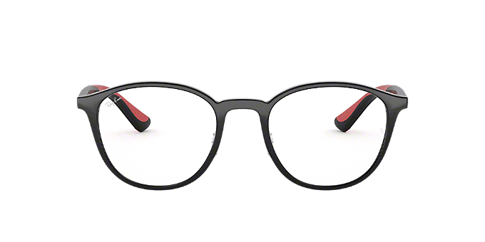 RX7156: Shop Ray-Ban Black Eyeglasses at LensCrafters