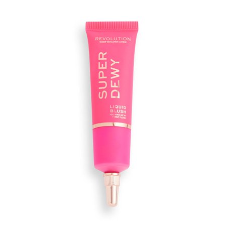 Makeup Revolution Superdewy Liquid Blush Fortunately Flushed | Revolution Beauty Official Site