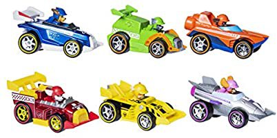 Amazon.com: Paws Patrol True Metal Ready Race Rescue Gift Pack Exclusive Die-cast Car 6-Pack: Toys & Games