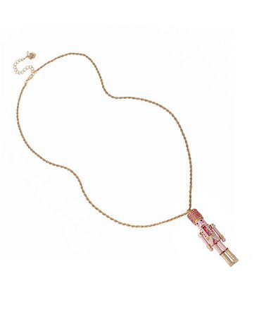 Betsey Johnson Nutcracker Pendant Long Necklace & Reviews - Necklaces - Jewelry & Watches - Macy's