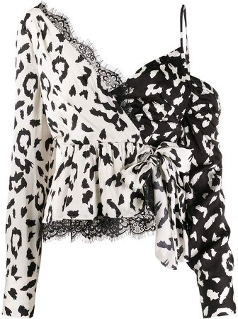 leopard print blouse