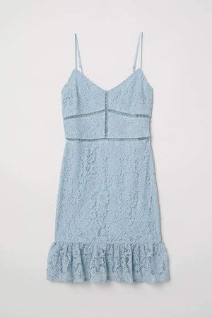Lace Dress - Turquoise