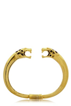 KENNETH JAY LANE JAGUAR HEADS Gold Bracelet – PRET-A-BEAUTE.COM