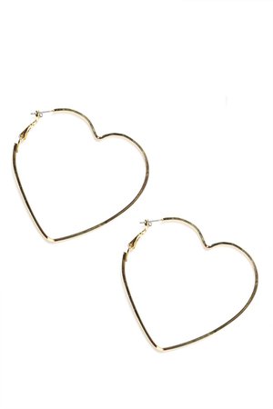 It Gets Heart Sometimes Earrings - Gold - Jewelry - Fashion Nova