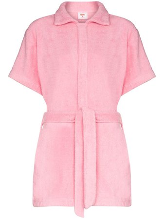 Terry. cotton-terry playsuit - FARFETCH