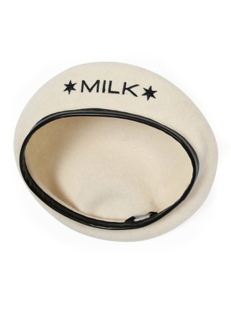アスタリスクロゴベレー（帽子/ベレー帽）｜MILK（ミルク）の通販｜ファッションウォーカー