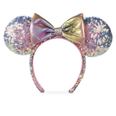 Minnie Mouse EARidescent Sequin Ear Headband – Walt Disney World 50th Anniversary | shopDisney