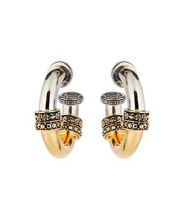 Alexander McQueen Small Hoop Earrings | INTERMIX®