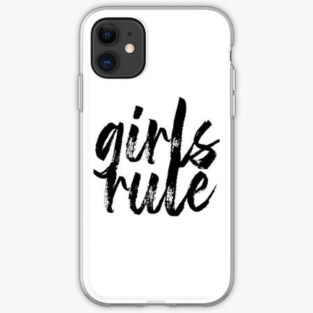 "Girls Rule" iPhone Case & Cover by tonijoscott | Redbubble