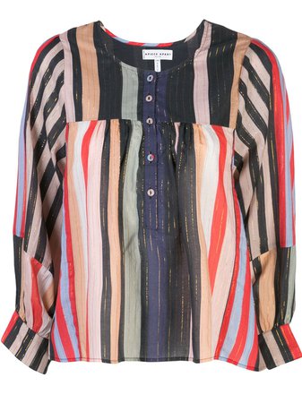 Apiece Apart Striped Tunic Blouse | Farfetch.com