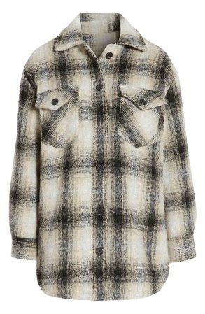 Thread & Supply Plaid Shirt Jacket | Nordstrom