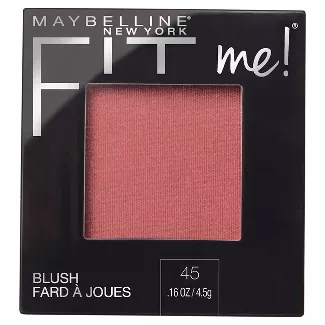 Maybelline FitMe Blush - 45 Plum - 0.16oz : Target