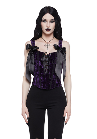 widow jaded mystique corset top