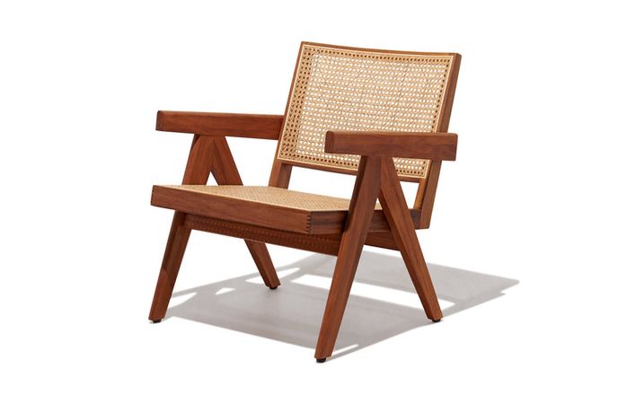 Compass Lounge Chair Wood Frame