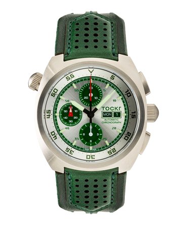 Tockr Watches 45mm Air Defender Silverado Chronograph Watch