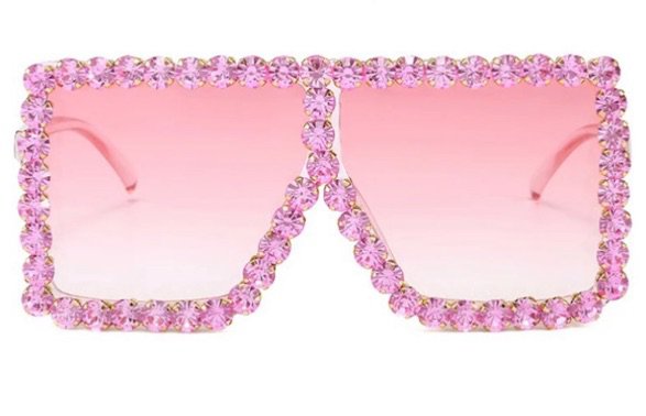 Pink Oversized Glasses