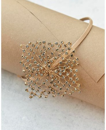 lonna & lilly Gold-Tone Crystal Mesh Headband & Reviews - Fashion Jewelry - Jewelry & Watches - Macy's