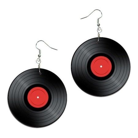 80s disco earrings