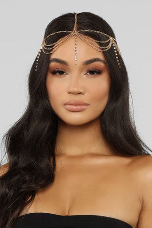 Cleopatra Head Chain - Gold – Fashion Nova