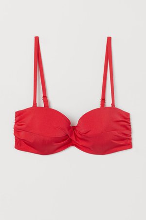 Balconette Bikini Top - Red - Ladies | H&M US