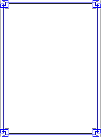 Blue Border Frame PNG Photo Vector, Clipart, PSD - peoplepng.com