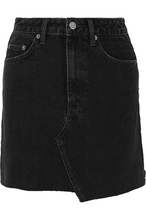 Ksubi | Hi Line Mini Venom distressed denim mini skirt | NET-A-PORTER.COM