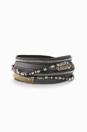Yves Leather Wrap Bracelet | Stella & Dot