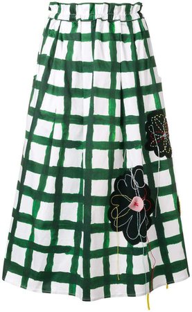 flower patch skirt