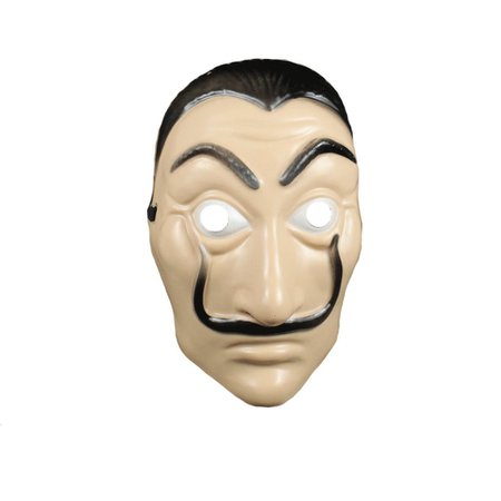 Moniku Salvador Dali La Casa De Papel Realistic Mask [1541022610-387462] - $8.96