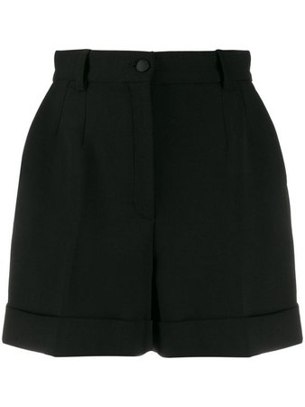 Dolce & Gabbana turned-up hem shorts - Black