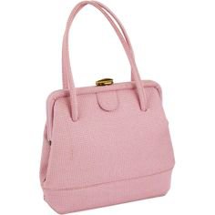 1950s pink handbag