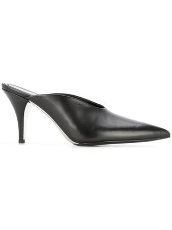 CALVIN KLEIN 205W39NYC pointed toe mules