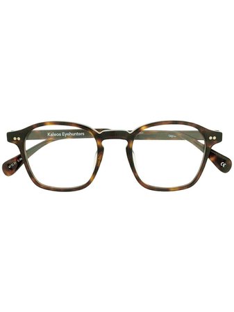 Kaleos square frame glasses [edited]