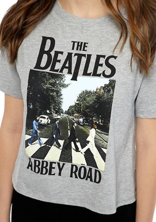 The Beatles Junior's Short Sleeve Skimmer Graphic T-Shirt