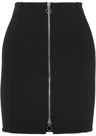 Ninety Percent - Roma Stretch-jersey Mini Skirt - Black