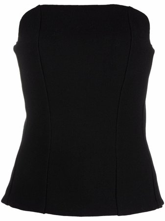 Shop Ermanno Scervino strapless bustier top with Express Delivery - FARFETCH