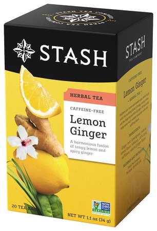 Stash Lemon Ginger Herbal Tea | Walmart Canada