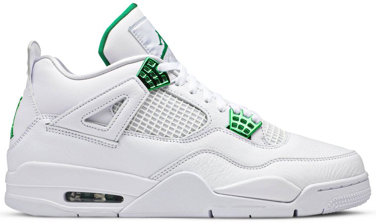 Air Jordan 4 Retro 'Green Metallic' Sneakers