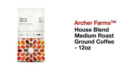 House Blend Medium Roast Ground Coffee - 12oz - Archer Farms™ : Target