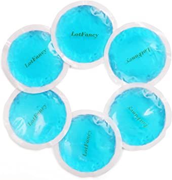 LotFancy Reusable Gel Ice Pack for Injuries, 6PCS Small Heating Cooling Pads with Cloth Backing, Hot Cold Therapy for Tired Eyes, Breastfeeding, Wisdom Teeth, Headache, Sinus Relief : Amazon.ca: Health & Personal Care