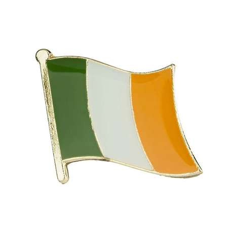 IRELAND FLAG Enamel Pin Badge Lapel Brooch Fashion Gift Irish UK PN38