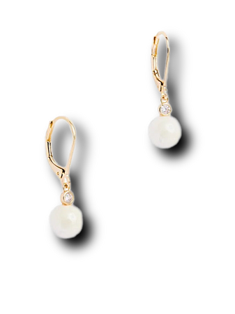 pearl gold earrings jewelry